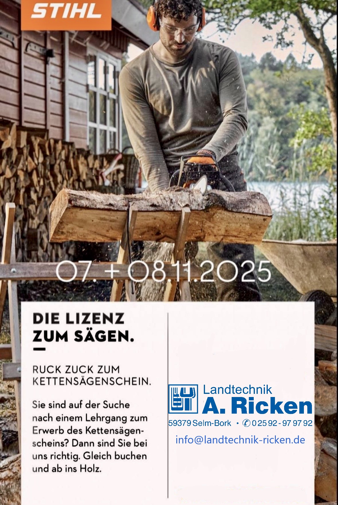 Motorsägenkurs Modul A